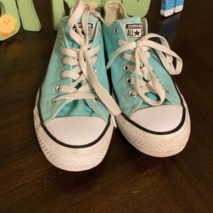Tiffany blue converse